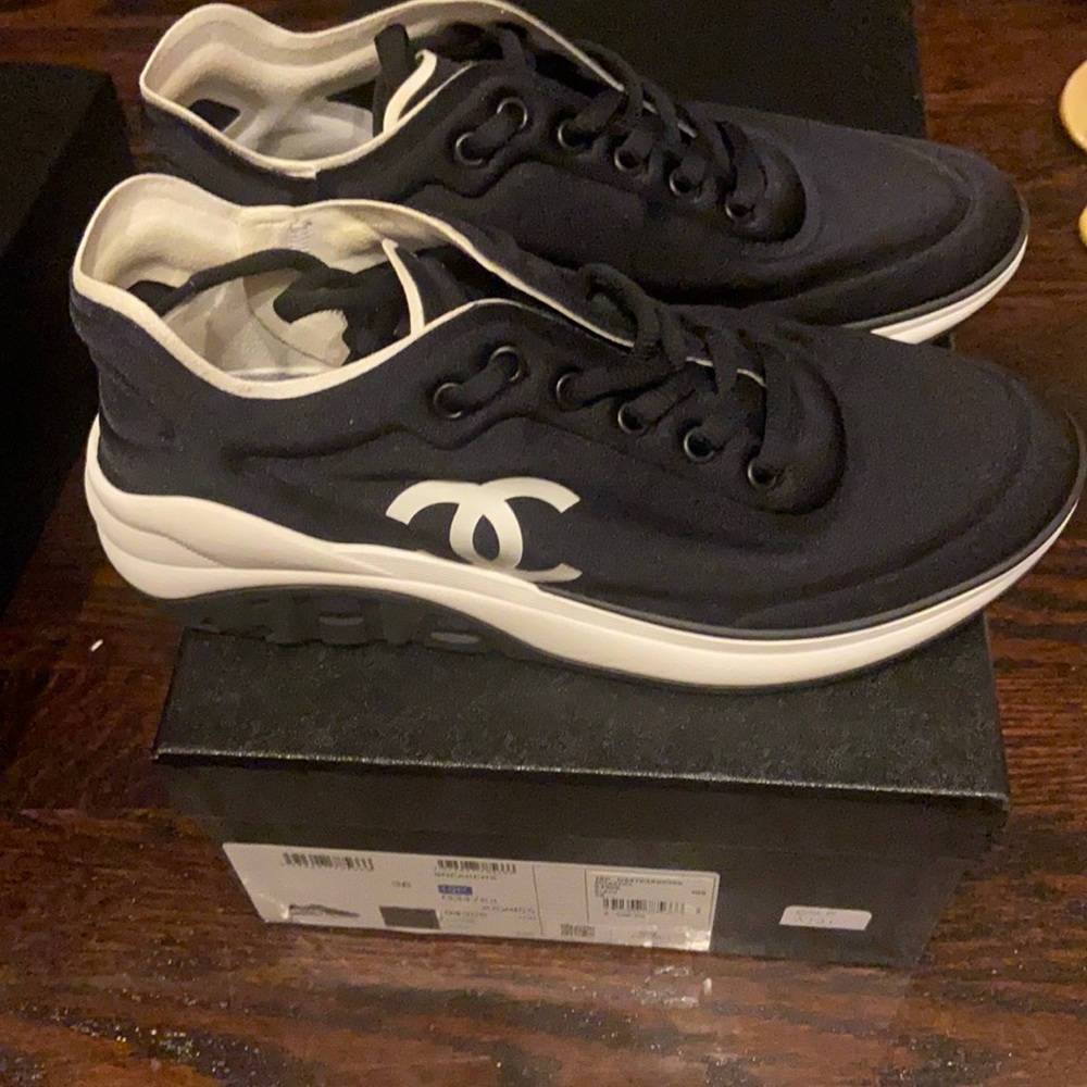 Chanel Lycra sneakers